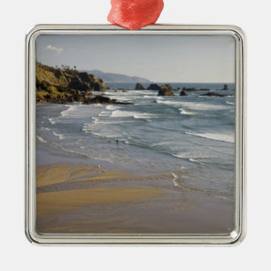 OR, Oregon Coast, Ecola State Park, Indian Metal Ornament