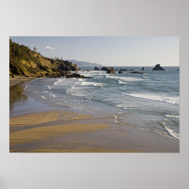 OR, Oregon Coast, Ecola State Park, Indian Poster (Front)