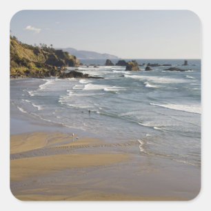 OR, Oregon Coast, Ecola State Park, Indian Square Sticker