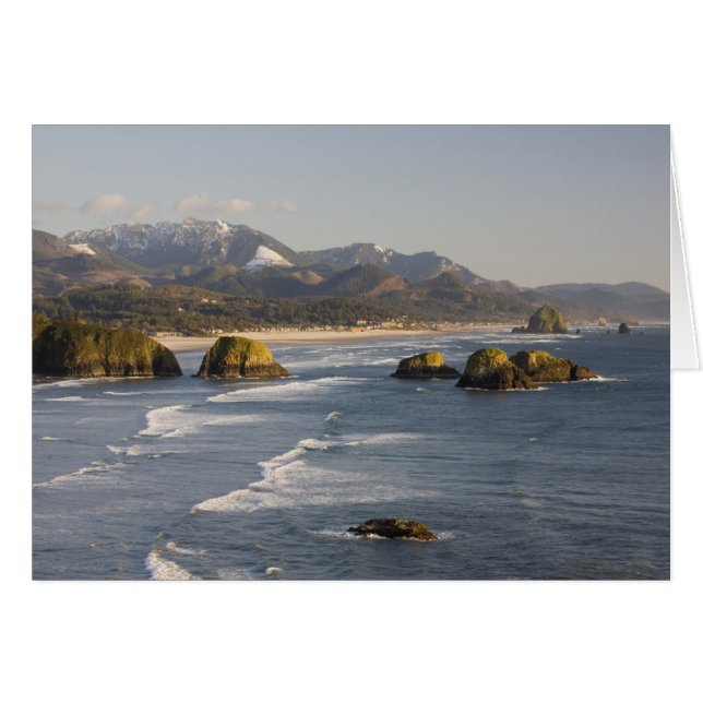 OR, Oregon Coast, Ecola State Park, view of 2 (Front Horizontal)