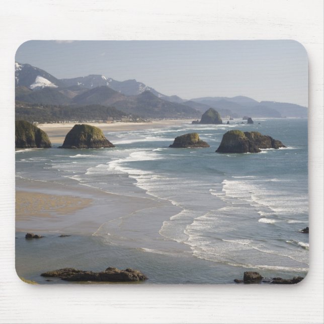 OR, Oregon Coast, Ecola State Park, view of Mouse Pad (Front)