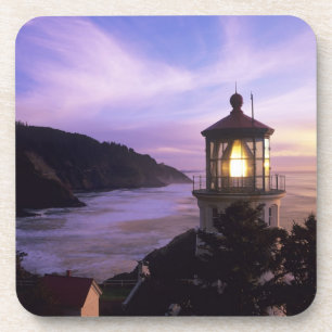 OR, Oregon Coast, Heceta Head Lighthouse, on Coaster