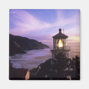 OR, Oregon Coast, Heceta Head Lighthouse, on Magnet