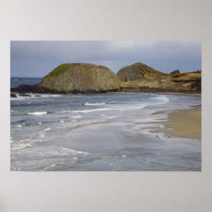 OR, Oregon Coast, Seal Rock State Park, Poster