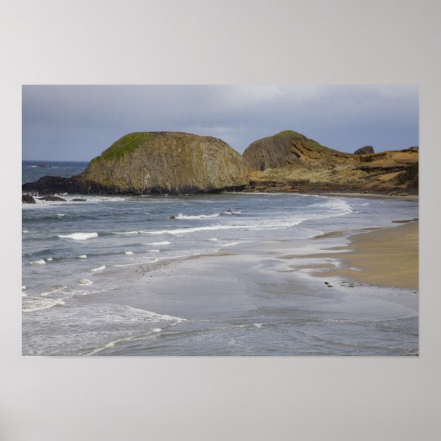 OR, Oregon Coast, Seal Rock State Park, Poster (Front)