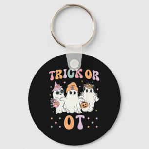 Or Ot Occupational Therapy Therapist Halloween Gho Key Ring