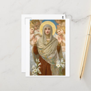 Ora Pro Nobis , William Bouguereau  Postcard