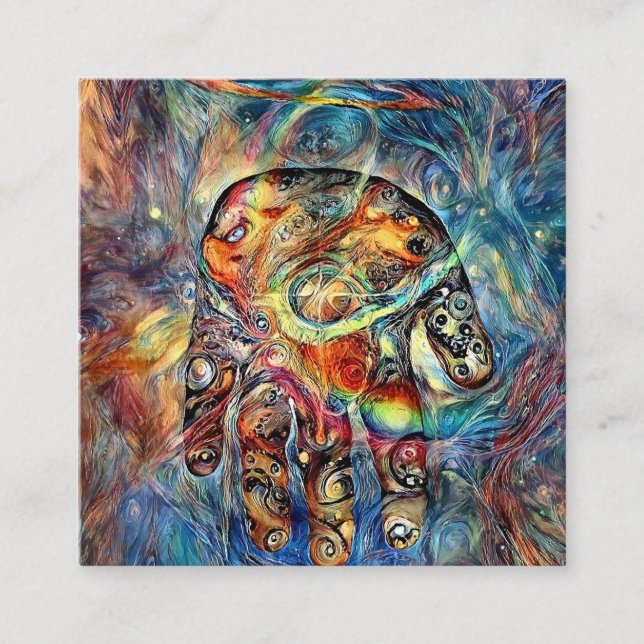 Oracle Square Business Card (Front)