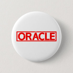 Oracle Stamp 6 Cm Round Badge