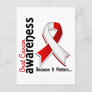 Oral Cancer Awareness 5 Postcard