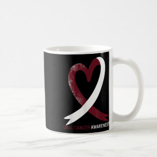 Oral Cancer Awareness Month 2024 Throat Head Neck Coffee Mug