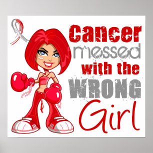 Oral Cancer Messed With Wrong Girl.png Poster