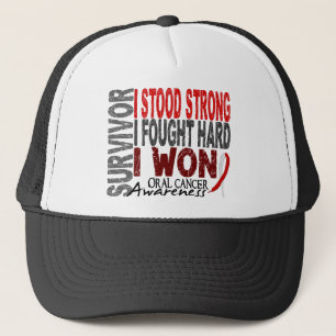 Oral Cancer Survivor 4 Trucker Hat