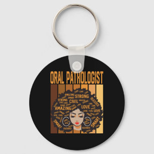 Oral Pathologist Powerful Black History Month Blac Key Ring
