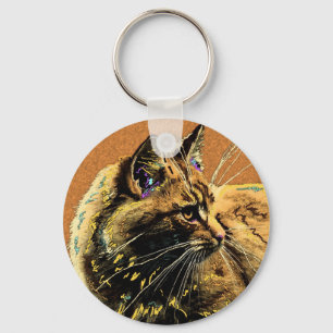 Orang Tabby-King Key Ring
