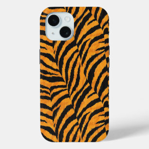 Oranga Black Tiger Stripes iPhone 15 Case