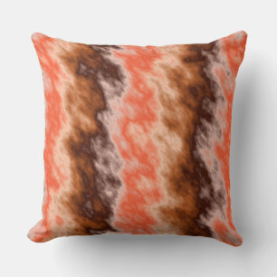 Orange Abstract Cushion