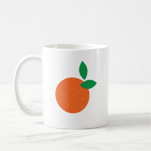 Orange Abstract Mug