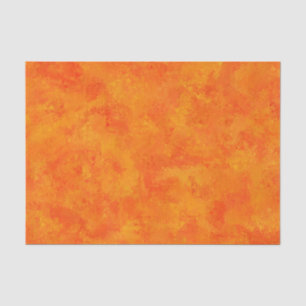Orange Abstract Pattern Tissue Paper