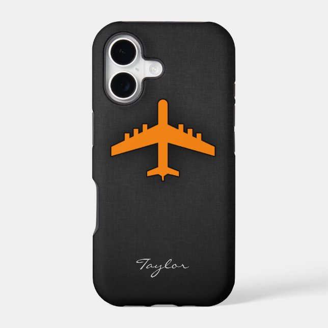 Orange Aeroplane (Back)