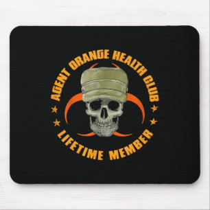 Orange Agent Health Club Lifetime Member Vietnam V Mouse Pad