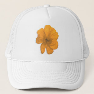Orange Aid/ PopArt Flower Trucker Hat