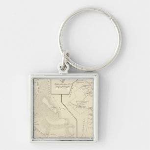 Orange, Alexandria Key Ring