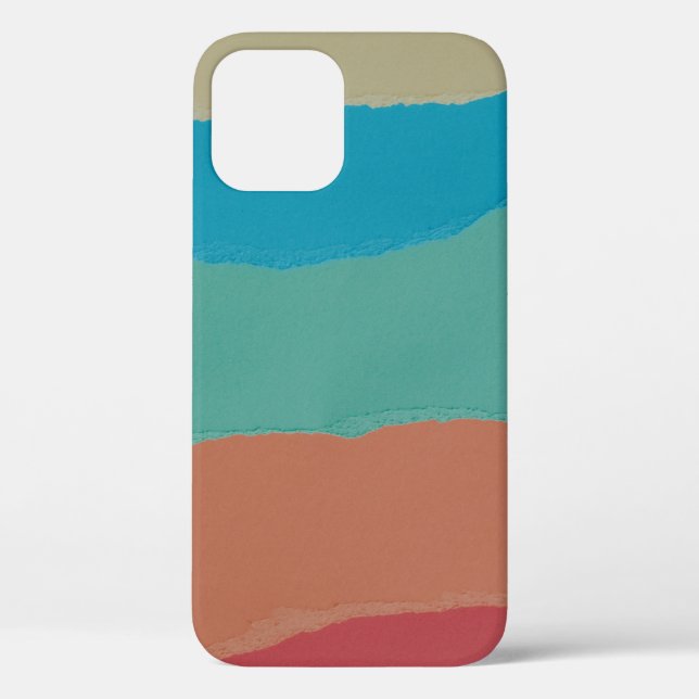 Orange and black abstract painting Case-Mate iPhone case (Back)