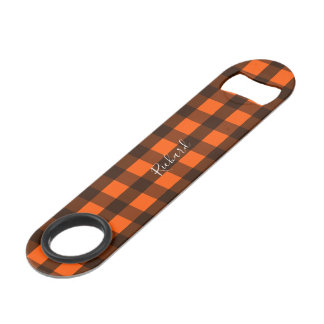 Orange and Black Checker
