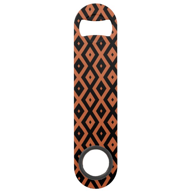 Orange and black diamond pattern (Front)