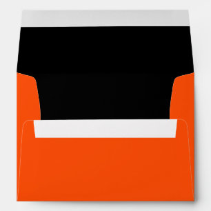Orange and Black Envelope