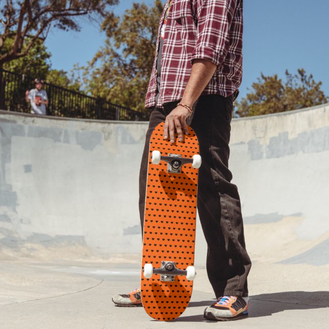Orange And Black Skateboard (Outdoor 2)