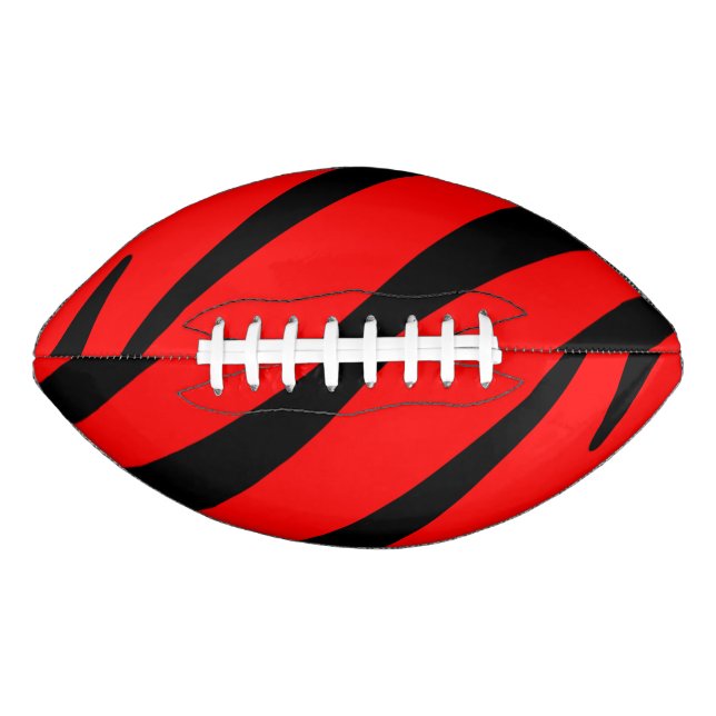 ORANGE AND BLACK STRIPES  FOOTBALL (Front)