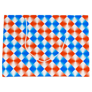 Orange and Blue Large Gift Bag