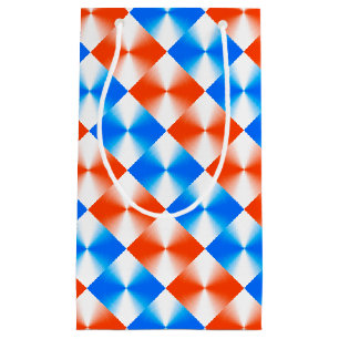 Orange and Blue Small Gift Bag