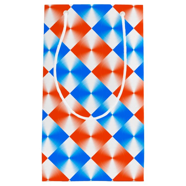 Orange and Blue Small Gift Bag (Front)