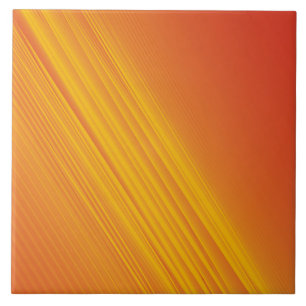 Orange and gradient yellow design ceramic tile