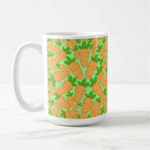 Orange And Green Carrots Coffee Mug