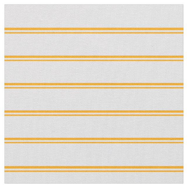 Orange and Lavender Coloured Stripes/Lines Pattern Fabric (Close Up)