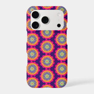 orange and pink floral shapes illustration