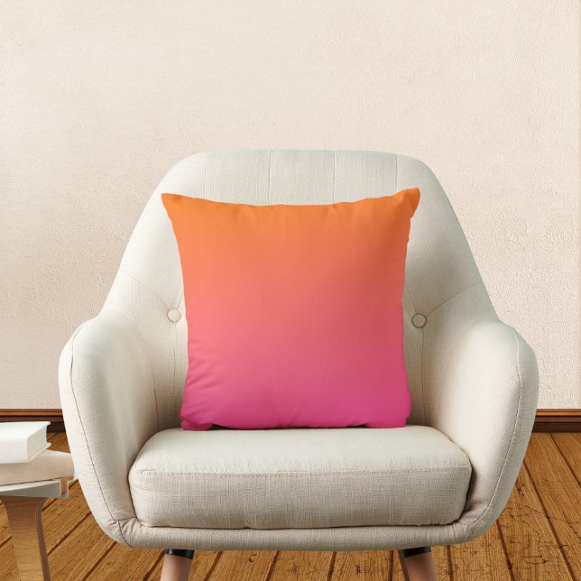 Orange and Pink Gradient Cushion (Creator Uploaded)