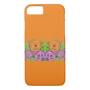 Orange and Purple iPhone 8/7 Case