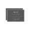Orange and Smoky Grey | World Map Wedding RSVP
