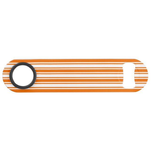 Orange and white candy stripes (Front (Horizontal))