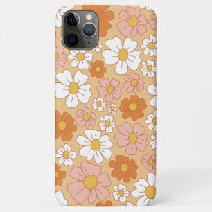 Orange and White Floral Case-Mate iPhone Case