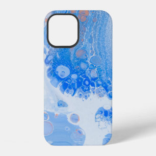 Orange and white jellyfish in water iPhone 12 case
