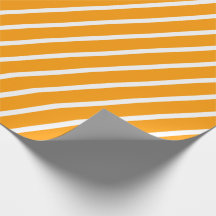 Orange and White Stripe