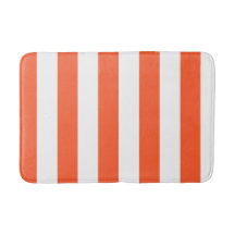 Orange and White Stripes