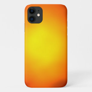 Orange and yellow glow iPhone 11 case