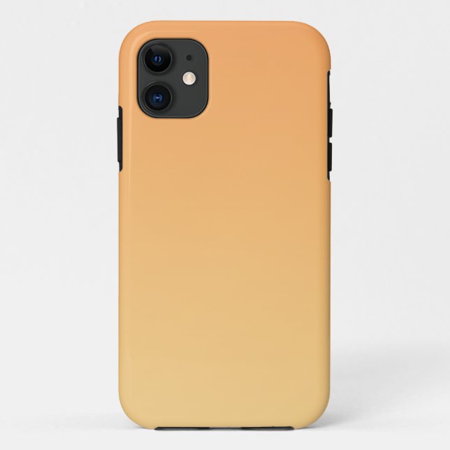 Orange and Yellow Gradient Background Case-Mate iPhone Case (Back)